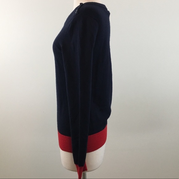 Banana Republic Color Block Merino Wool Sweater - Picture 4 of 6